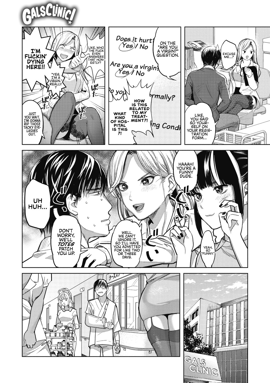 Hentai Manga Comic-GalCli! -GALS Clinic--Chapter 1-4